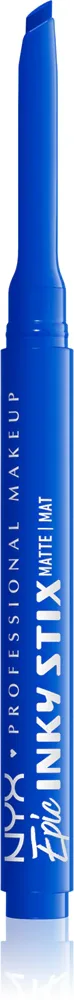 Лайнер-стик для глаз NYX Professional Makeup Epic Inky Stix быстросохнущий, стойкий, насыщенный цвет, 1 г, оттенок 06 Cobalt Click