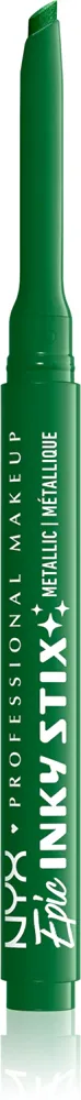 Лайнер-стик для глаз NYX Professional Makeup Epic Inky Stix быстросохнущий, стойкий, насыщенный цвет, 1 г, оттенок 14 Electric Emerald