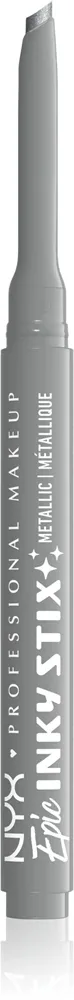 Лайнер-стик для глаз NYX Professional Makeup Epic Inky Stix быстросохнущий, стойкий, насыщенный цвет, 1 г, оттенок 16 Silver Shock