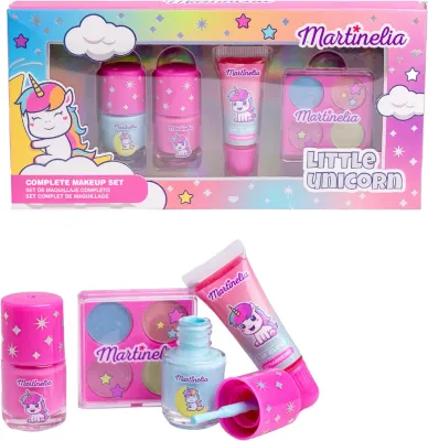 Martinelia Little Unicorn Complete Makeup Set - Подарочный набор для детей, 1 шт