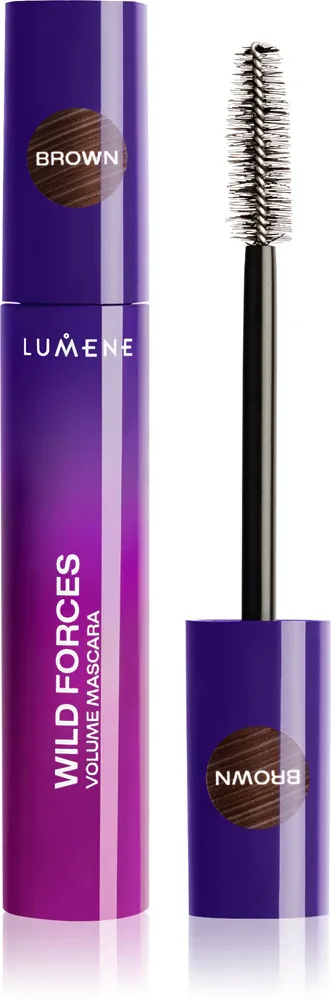 Тушь для ресниц Lumene Wild Forces Volume Mascara для объёма, 14 мл, оттенок Brown