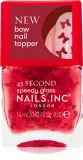 Лак для ногтей Nails Inc. 45 Second Speedy Gloss быстросохнущий, с эффектом блеска, 14 мл, оттенок Bonnie — фото 1
