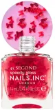 Лак для ногтей Nails Inc. 45 Second Speedy Gloss быстросохнущий, с эффектом блеска, 14 мл, оттенок Bonnie — фото 4