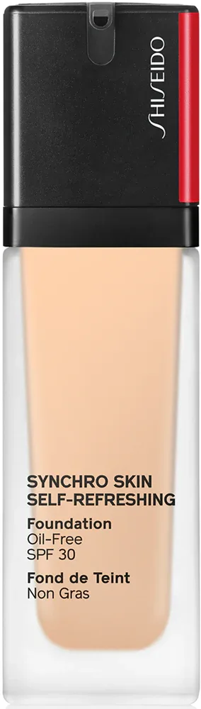 Shiseido Synchro Skin Self-Refreshing Foundation - Тональный крем с защитой SPF 30, 30 мл, оттенок 140 Porcelain