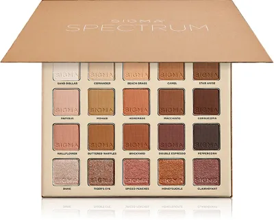 Sigma Beauty Spectrum Eyeshadow Palette - Палетка теней для век, 1 шт