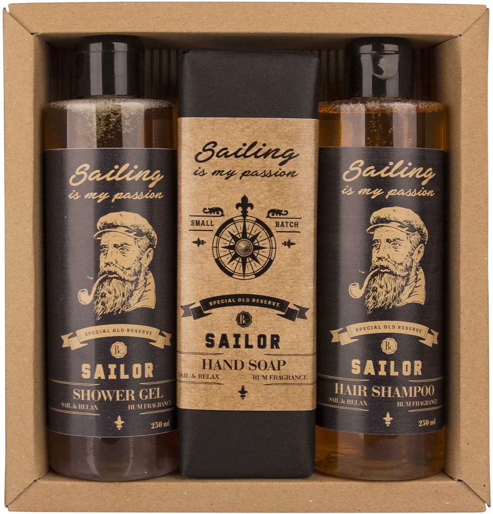 Bohemia Gifts & Cosmetics Sailor - Набор мужской косметики Bohemia Gifts Cosmetics Sailor подарочный