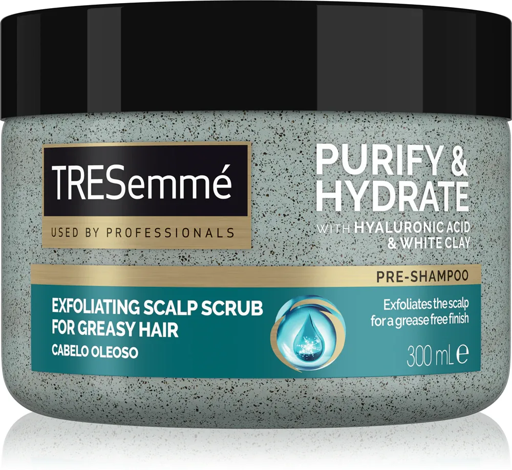 TRESemmé Purify & Hydrate - Очищающий пилинг для волос и кожи головы, 300 мл