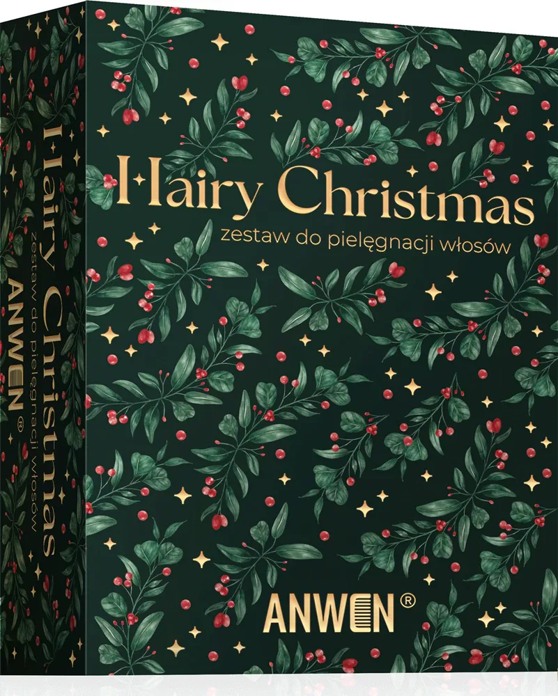 Anwen Hairy Christmas - Подарочный набор для волос, 3 шт