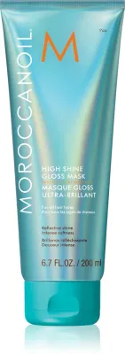 Moroccanoil High Shine Gloss Mask - Питательная маска для гладких и блестящих волос с аргановым маслом