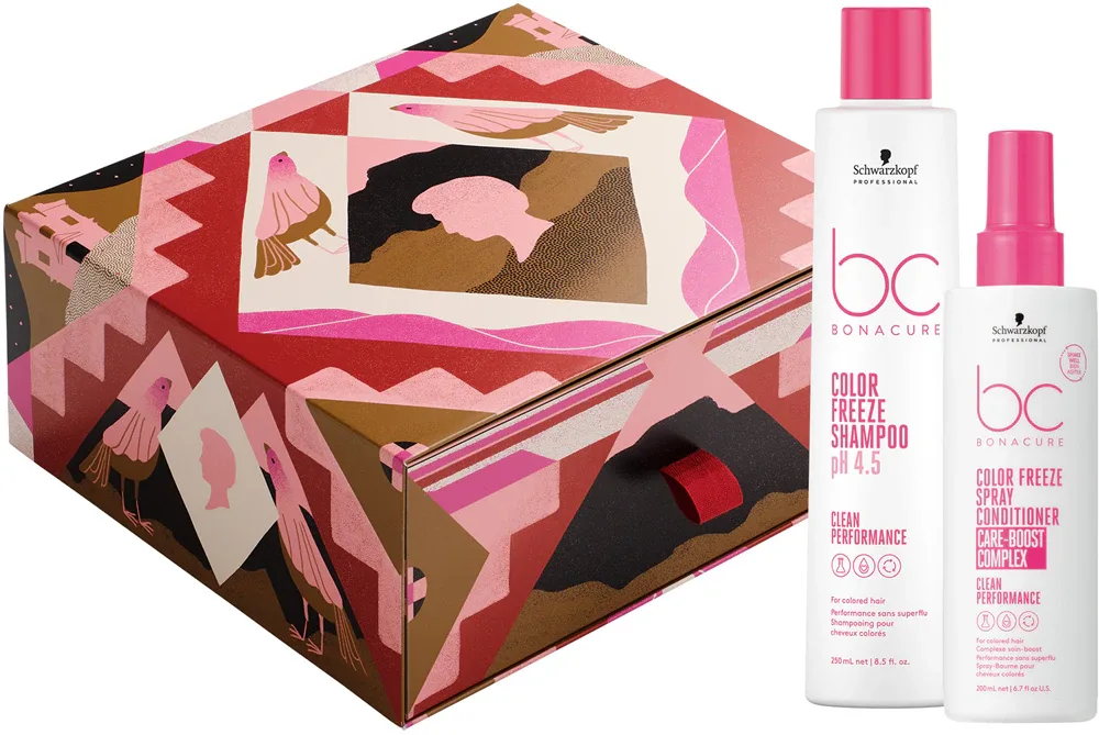 Schwarzkopf Professional BC Bonacure Color Freeze - Подарочный набор для окрашенных волос, 2 шт