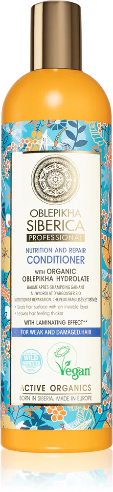 Natura Siberica Oblepikha (Sea-Buckthorn) - в контексте того, что это кондиционер для волос: кондиционер для слабых и поврежденных волос, 400 мл