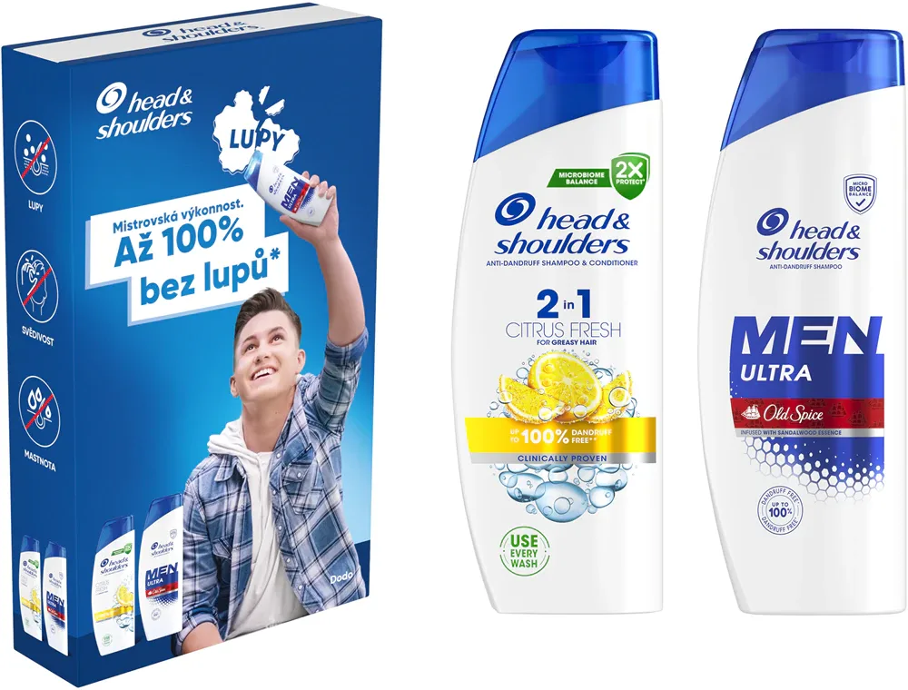 Head & Shoulders Citrus Fresh + Ultra Old Spice - Подарочный набор для мужчин