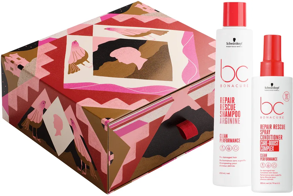 Schwarzkopf Professional BC Bonacure Repair Rescue - Подарочный набор для сухих и поврежденных волос, 1 шт