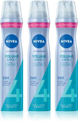 Набор NIVEA Volume Care лаки для волос для объёма, сильная фиксация, 3 шт. по 250 мл 3 x 250 мл