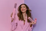 Фен-щётка для волос Mermade Interchangeable Blow Dry Brush 3 в 1, со сменными насадками, 1 шт — фото 6