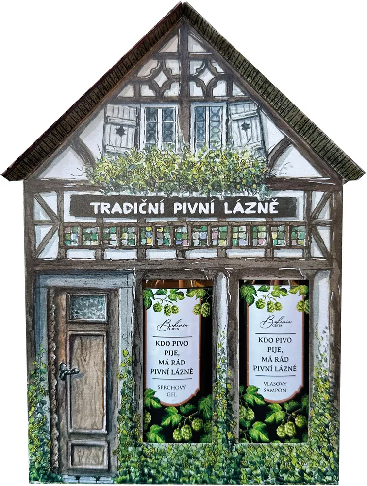 Bohemia Gifts & Cosmetics Little House Beer - в подарочном наборе