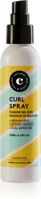 Cocunat Curl Spray - Спрей для фиксации для кудрявых и волнистых волос, 125 мл