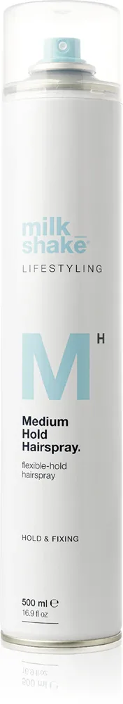 milk_shake® Lifestyling Medium Hold Hairspray - Лак для волос средней фиксации, 500 мл