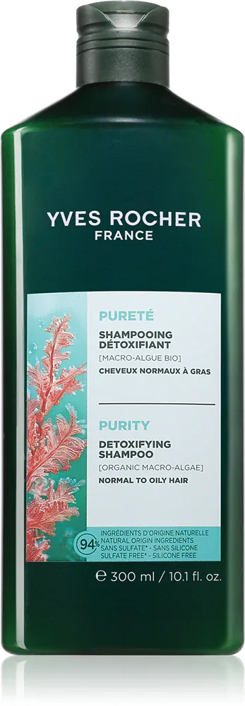 Yves Rocher Pureté - шампунь для очищения и детоксикации