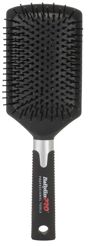 Щётка для длинных волос BaByliss PRO Brush Collection Professional Tools плоская, с прорезиненной рукояткой, 1 шт BABNB2E