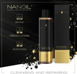 Nanoil Keratin - укрепляющий мицеллярный шампунь с кератином, 300 мл — фото 2