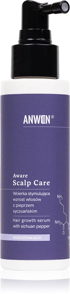 Anwen Aware Scalp Care Hair Growth Stimulating Serum - Сыворотка для стимуляции роста волос, 100 мл