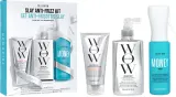 Color WOW Slay Anti-Frizz Kit - Подарочный набор для придания блеска и мягкости волос, 3 шт — фото 1