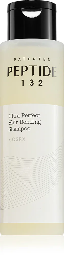 Cosrx Peptide - 132 Ultra Perfect Hair Bonding Shampoo - усиливающий шампунь для поврежденных волос с успокаивающим действием, 200 мл