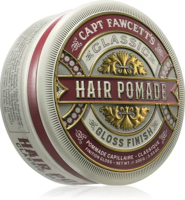 Captain Fawcett Classic Hair Pomade Gloss Finish - Помада для волос для мужчин, 100 г