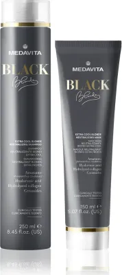 Medavita Black Blondie Extra Cool Blonde - набор для волос блонд, 1 шт