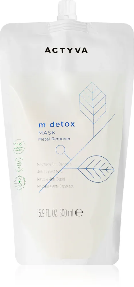Kemon Actyva M Detox - Детокс-маска для нейтрализации воздействия жесткой воды