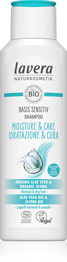 Lavera Basis Sensitiv - увлажняющий шампунь, 250 мл