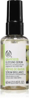 The Body Shop Grapeseed Glossing Serum - Смягчающая сыворотка для объединения кончиков, 60 мл