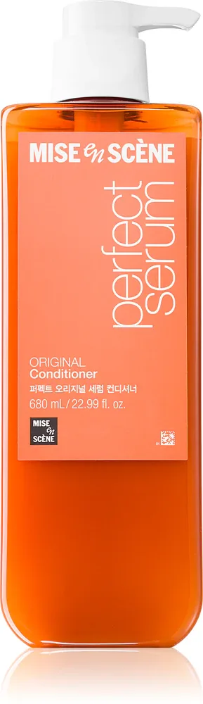 mise en scene Perfect Serum Original Conditioner - восстанавливающий кондиционер для придания блеска и мягкости волосам, 680 мл