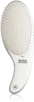 Olivia Garden Expert CURVE Nylon Silver - Расческа для волос, 1 шт