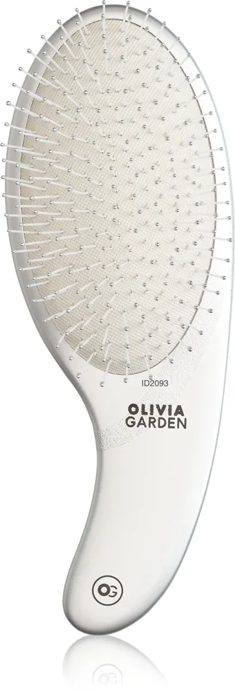 Olivia Garden Expert CURVE Nylon Silver - Расческа для волос, 1 шт