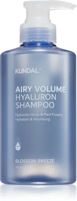 KUNDAL Airy Volume Hyaluron Shampoo - Шампунь, увлажняющий, придающий объем и блеск, 500 мл