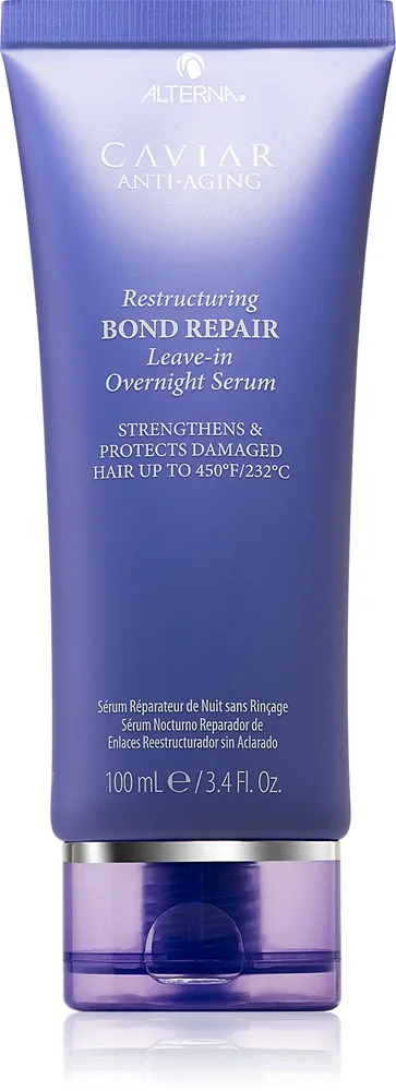 Alterna Caviar Anti-Aging Restructuring Bond Repair - Восстанавливающая ночная сыворотка для поврежденных волос, 100 мл
