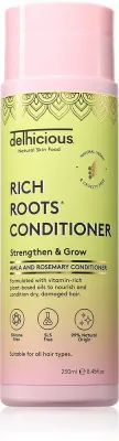 delhicious RICH ROOTS Repair & Shine Conditioner - восстанавливающий бальзам для придания блеска и мягкости волосам, 250 мл
