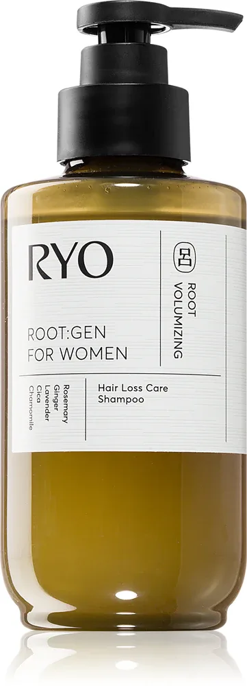 RYO Root:Gen Hair Loss Care Shampoo - шампунь для женщин, укрепляющий против выпадения волос