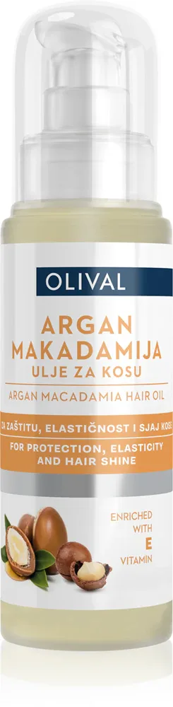 Olival Argan and Macadamia - Аргановое масло для укрепления волос и придания им большего блеска, 60 мл