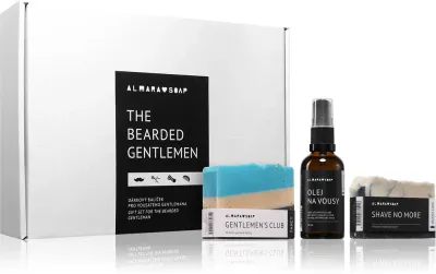 Almara Soap The Bearded Gentlemen - Подарочный набор для ухода за бородой для мужчин
