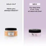 Alfaparf Milano Semi di Lino Style&Care Funk Clay - Моделирующая глина, 90 мл — фото 2
