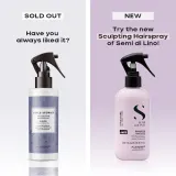 Alfaparf Milano Semi di Lino Style&Care Sculpting hairspay - лак для волос сильной фиксации, 250 мл — фото 2