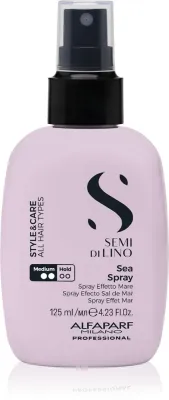 Alfaparf Milano Semi di Lino Style&Care Sea spray - Текстурирующий спрей с содержанием соли, 125 мл