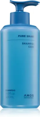 AMOS PROFESSIONAL Pure Smart Shampoo Cool - Шампунь против перхоти с охлаждающим эффектом, 500 мл