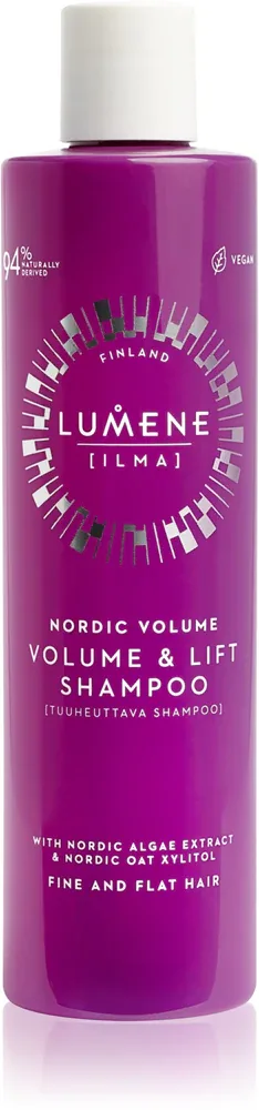 Lumene Nordic Volume [ILMA] Volumizing & Lifting - шампунь для объема для тонких и нежных волос, 300 мл