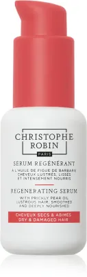 Christophe Robin Regenerating Serum with Prickly Pear Oil - Регенерирующая сыворотка для сухих, поврежденных и после химических процедур волос, 50 мл