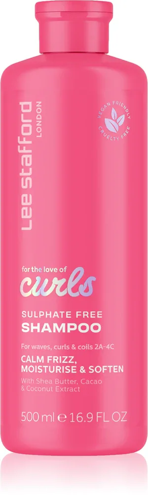 Lee Stafford For The Love Of Curls Shampoo - шампунь для вьющихся и волнистых волос, 500 мл