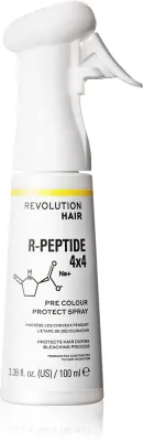 Revolution Haircare R-Peptide 4x4 - Защитный спрей для лица SPF 50 перед окрашиванием, 100 мл